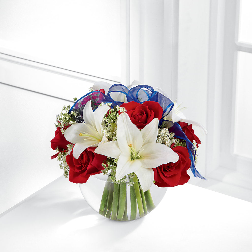 Independence Bouquet – Bloomtopia, New Bedford MA