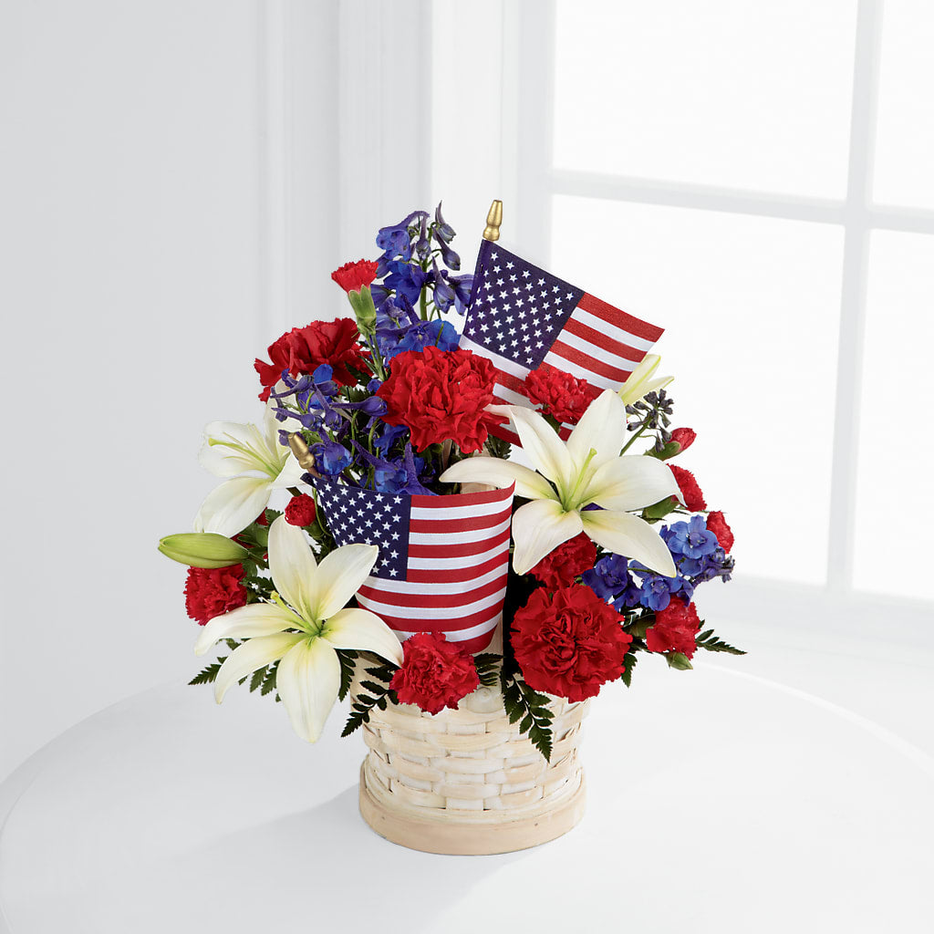 American Glory Bouquet – Bloomtopia, New Bedford MA
