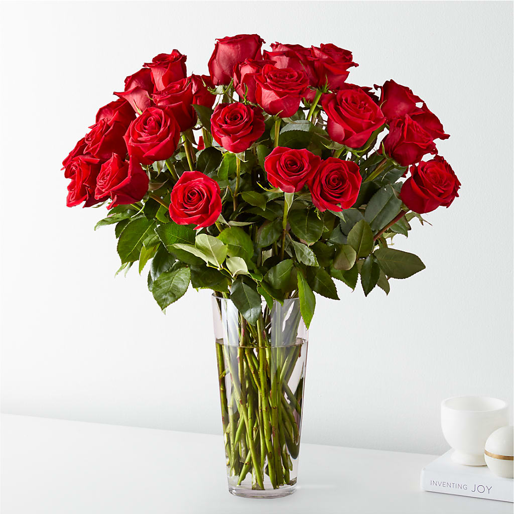 Long Stem Red Rose Bouquet – Bloomtopia, New Bedford MA