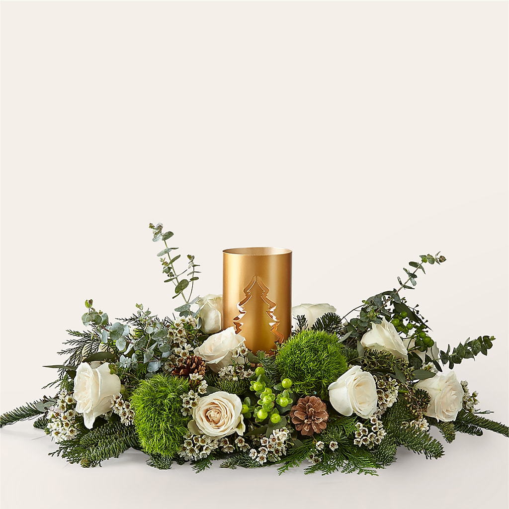 Chestnuts Roasting Centerpiece – Bloomtopia, New Bedford MA