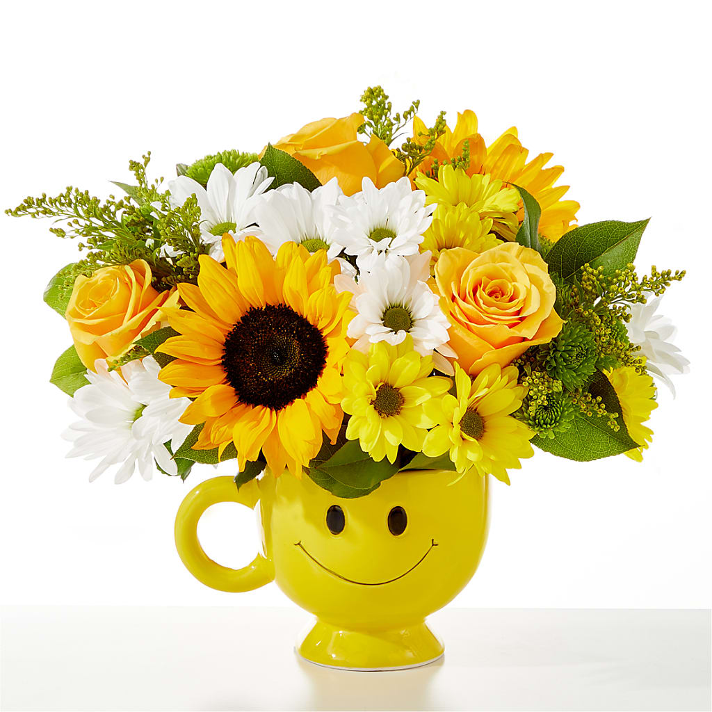 Be Happy Bouquet – Bloomtopia, New Bedford MA