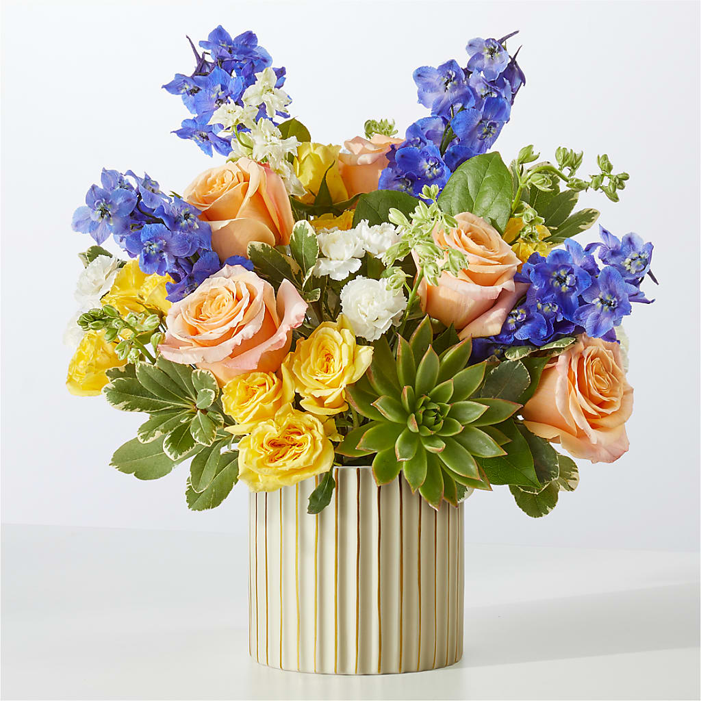 Cobalt Reverie Bouquet – Bloomtopia, New Bedford MA
