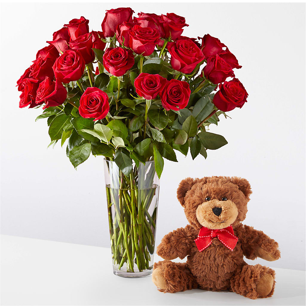 Romantic Long Stem Red Rose Bouquet Bundles – Bloomtopia, New Bedford MA