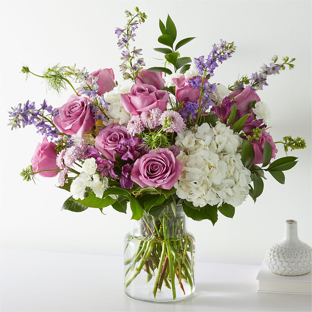 Violet Caress Bouquet – Bloomtopia, New Bedford MA