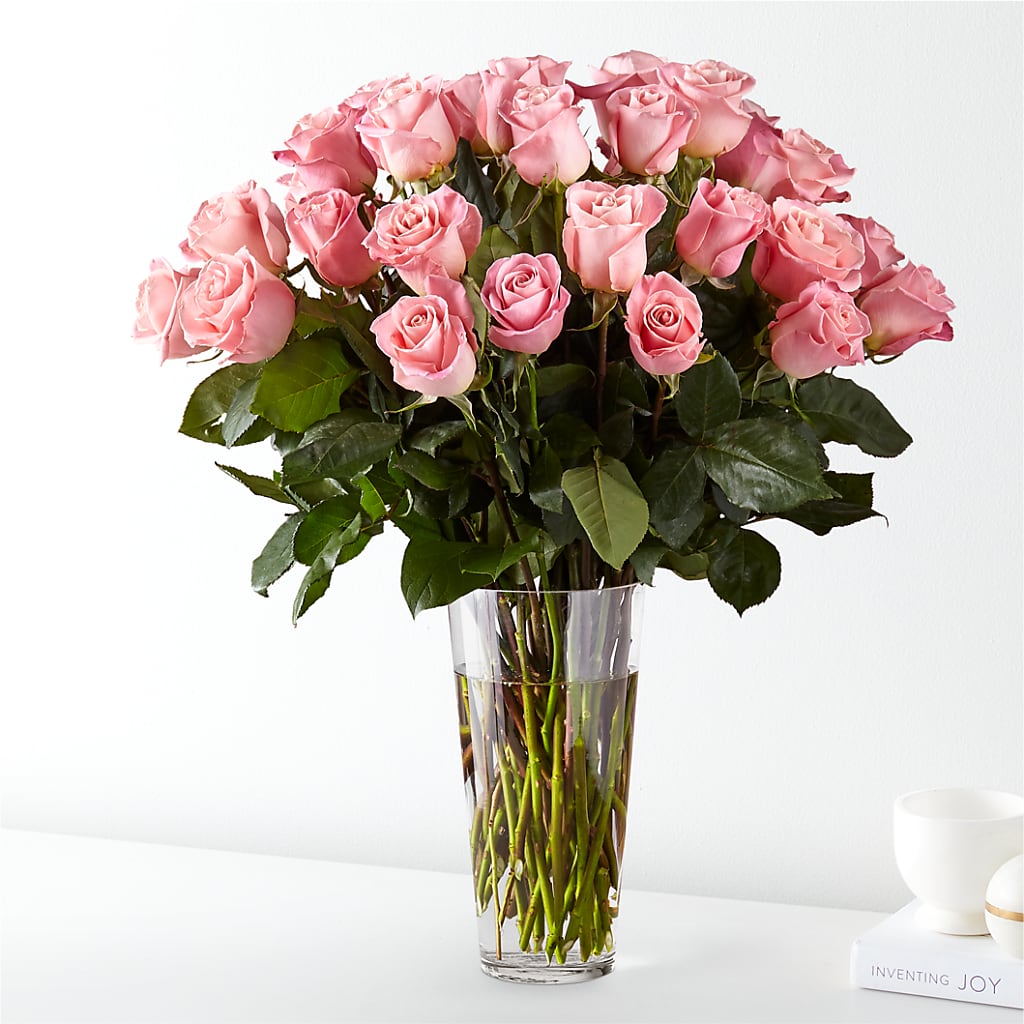 Long Stem Pink Rose Bouquet – Bloomtopia, New Bedford MA