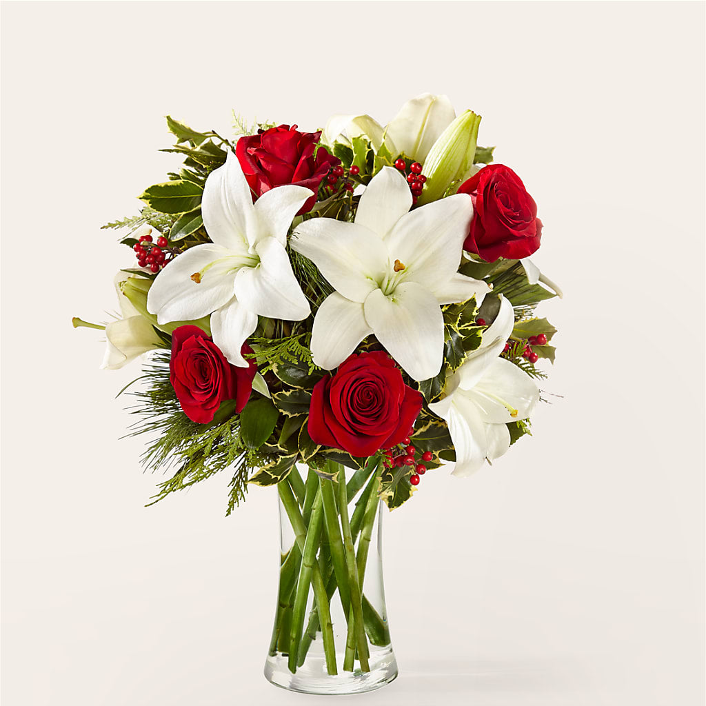 Sparkling Snowflakes Bouquet – Bloomtopia, New Bedford MA