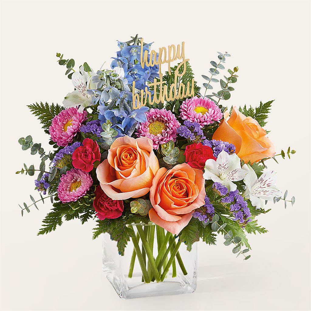 Birthday Bash Bouquet – Bloomtopia, New Bedford MA