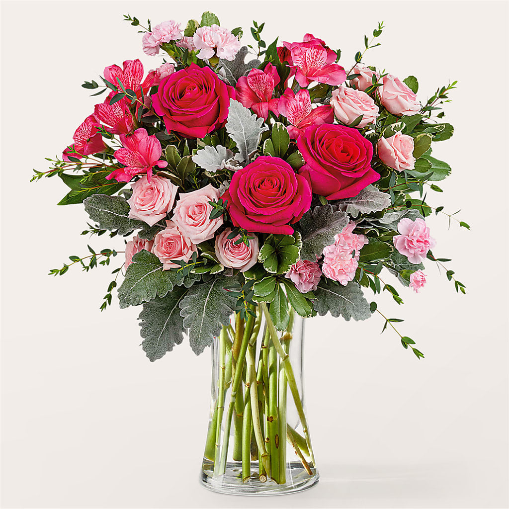 Tickled Pink Bouquet – Bloomtopia, New Bedford MA