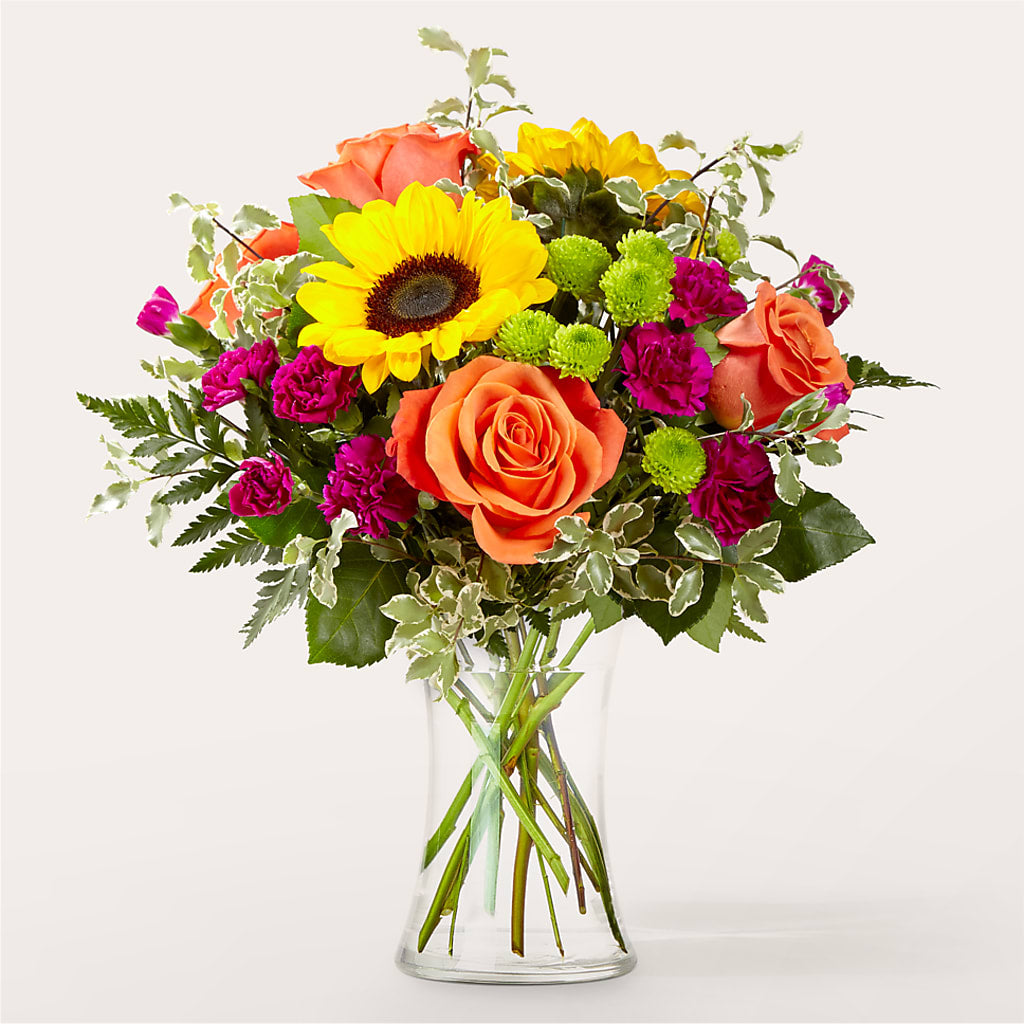 Warmth & Light Bouquet – Bloomtopia, New Bedford MA