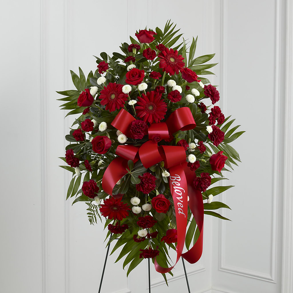 Treasured Memories Standing Spray – Bloomtopia, New Bedford MA