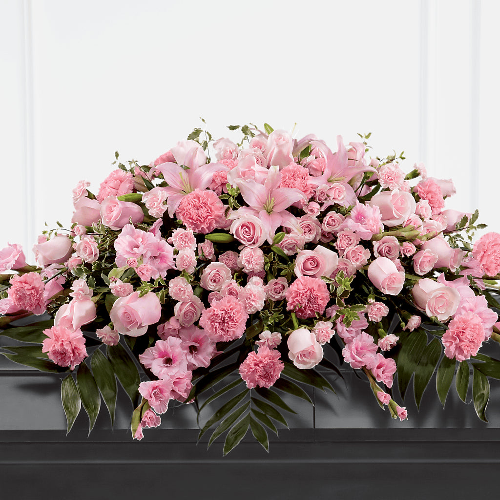 Garden of Comfort Casket Spray (Standard) – Bloomtopia, New Bedford MA