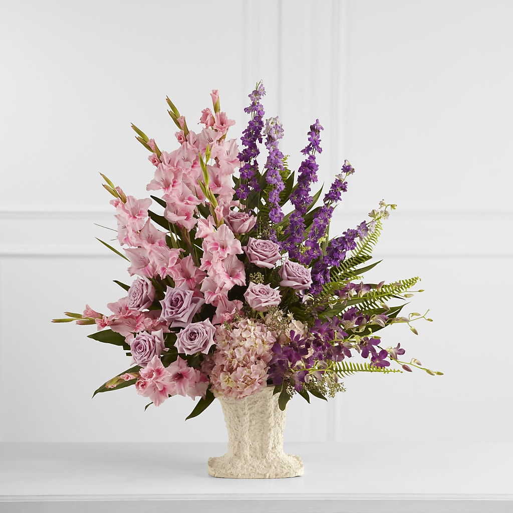 Flowing Garden Arrangement – Bloomtopia, New Bedford MA
