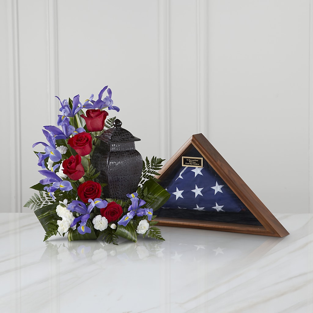 Patriotic Tribute Arrangement – Bloomtopia, New Bedford MA