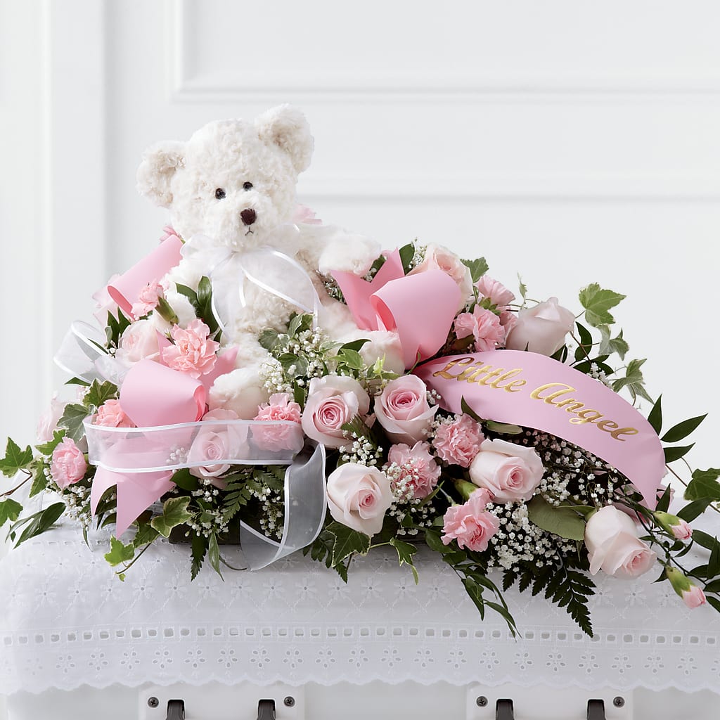 Touch of Sympathy Casket Spray – Bloomtopia, New Bedford MA