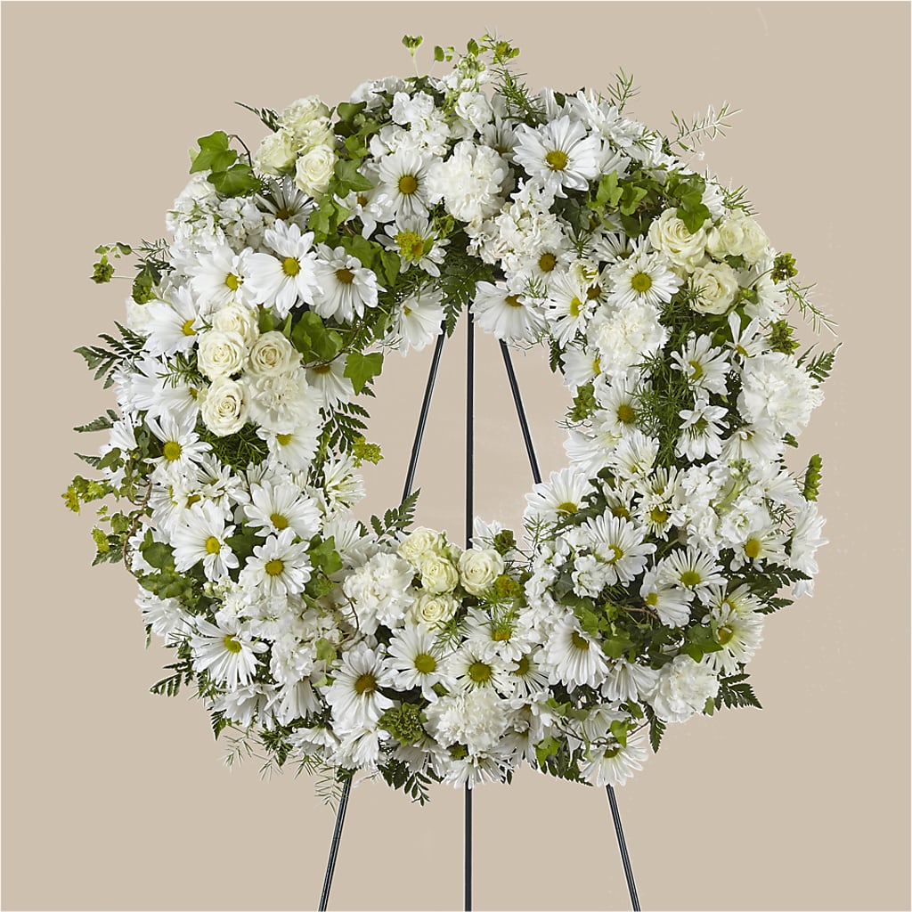 Faithful Wishes Wreath – Bloomtopia, New Bedford MA