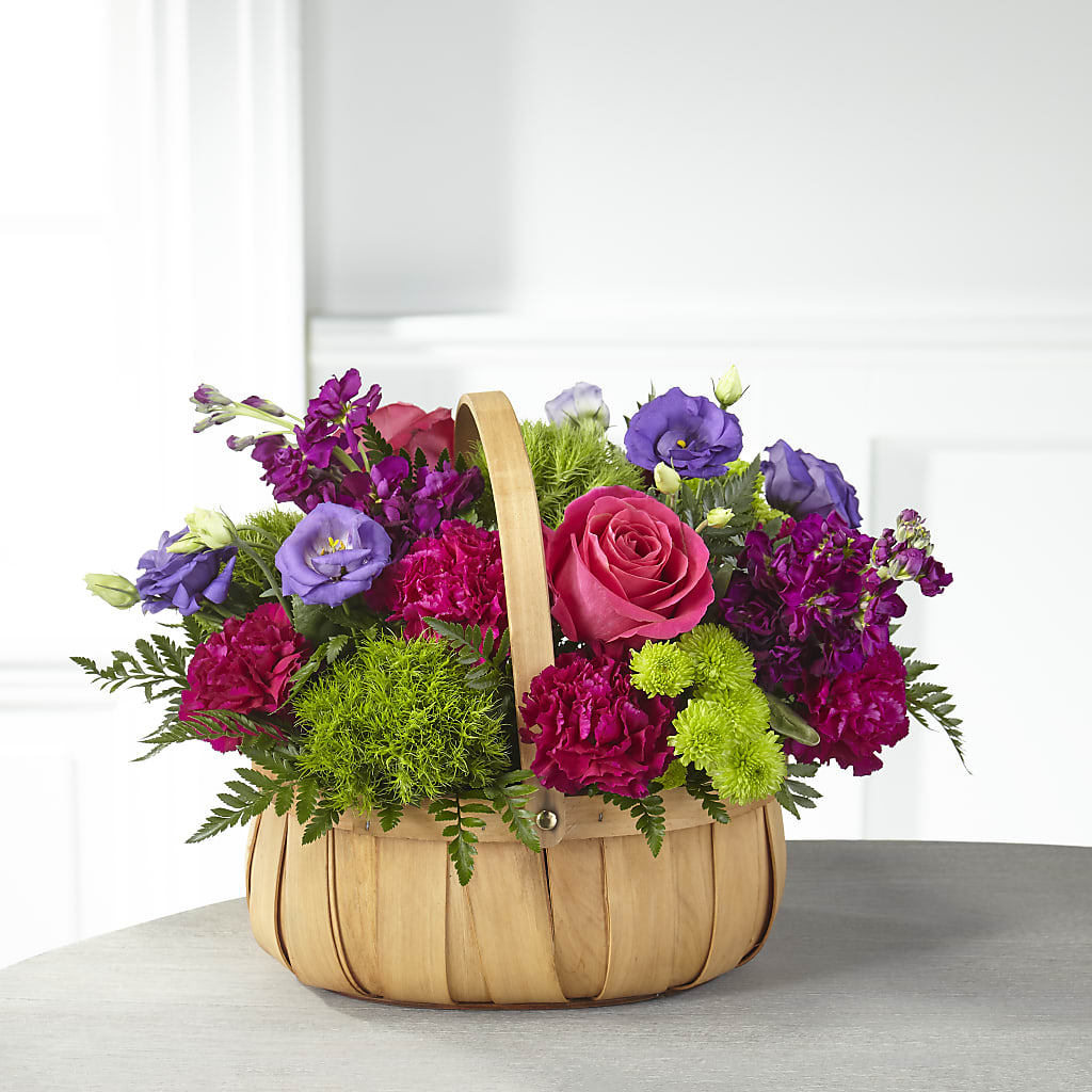 Serene Sanctuary Basket – Bloomtopia, New Bedford MA
