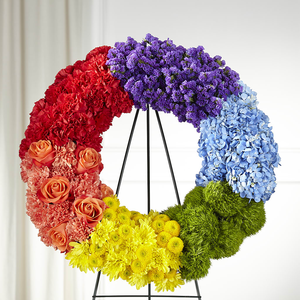 Circle of Love Wreath – Bloomtopia, New Bedford MA