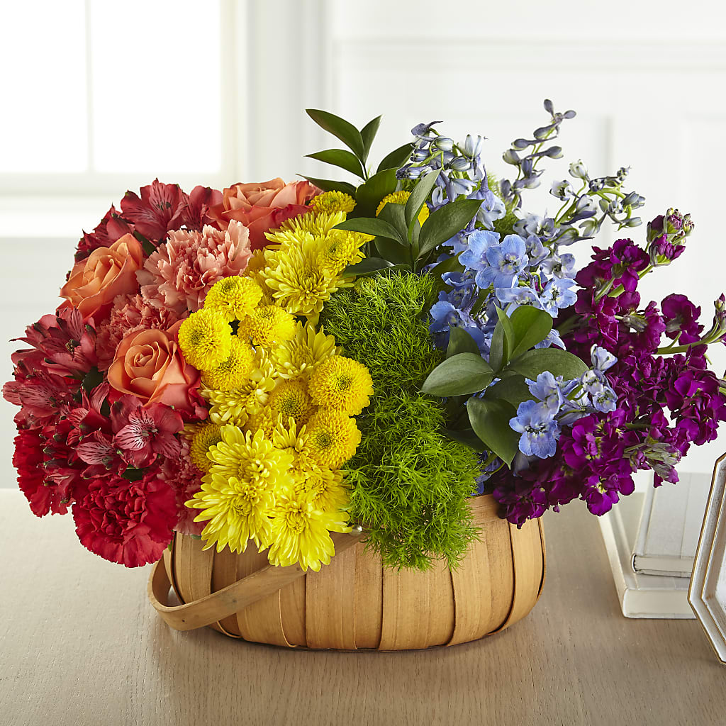 Prideful Basket – Bloomtopia, New Bedford MA
