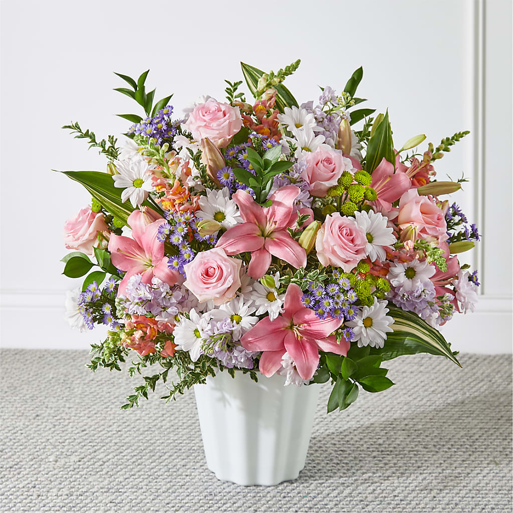 Abundant Compassion Floor Basket – Bloomtopia, New Bedford MA