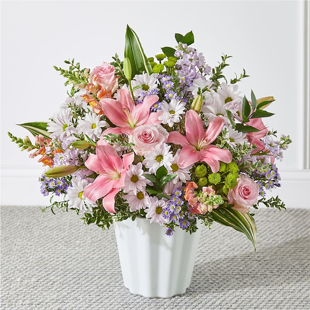 Abundant Compassion Floor Basket – Bloomtopia, New Bedford MA