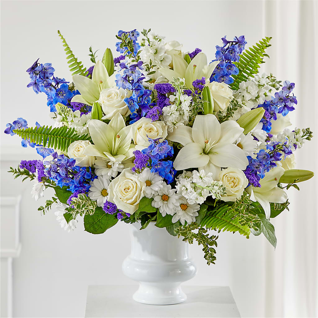 Expressions of Hope Urn Arrangement – Bloomtopia, New Bedford MA
