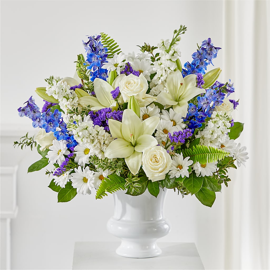 Expressions of Hope Urn Arrangement – Bloomtopia, New Bedford MA