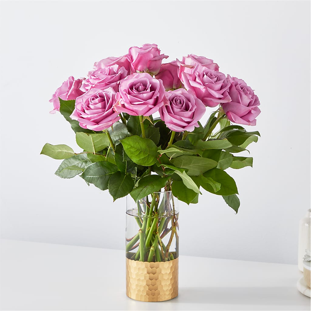 Secret Admirer Lavender Rose Bouquet – Bloomtopia, New Bedford MA