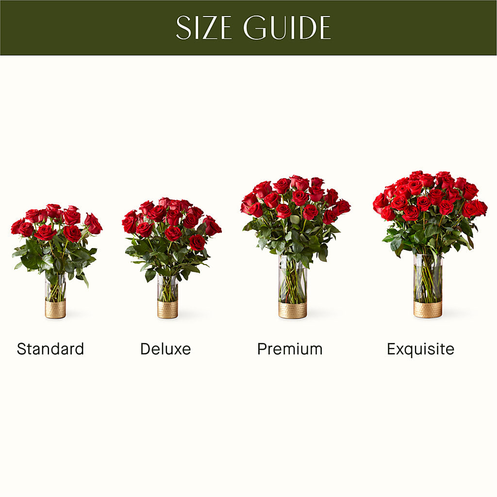 Classic Love Red Rose Bouquet – Bloomtopia, New Bedford MA