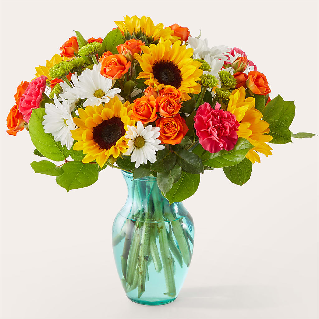 Sun-drenched Blooms Bouquet – Bloomtopia, New Bedford MA