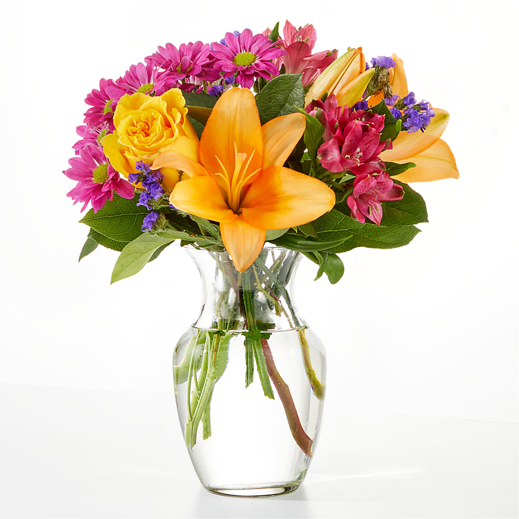 Colorful Visions Bouquet – Bloomtopia, New Bedford MA