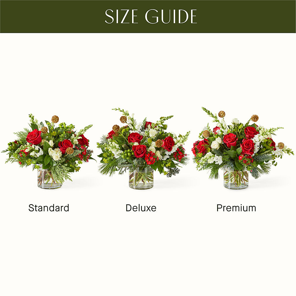 Deck the Halls Bouquet – Bloomtopia, New Bedford MA