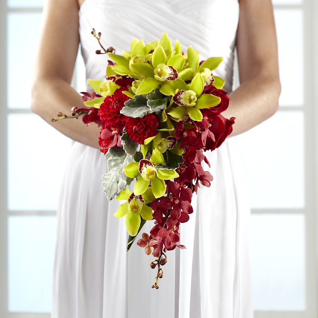 Elegant Orchid Bouquet – Bloomtopia, New Bedford MA