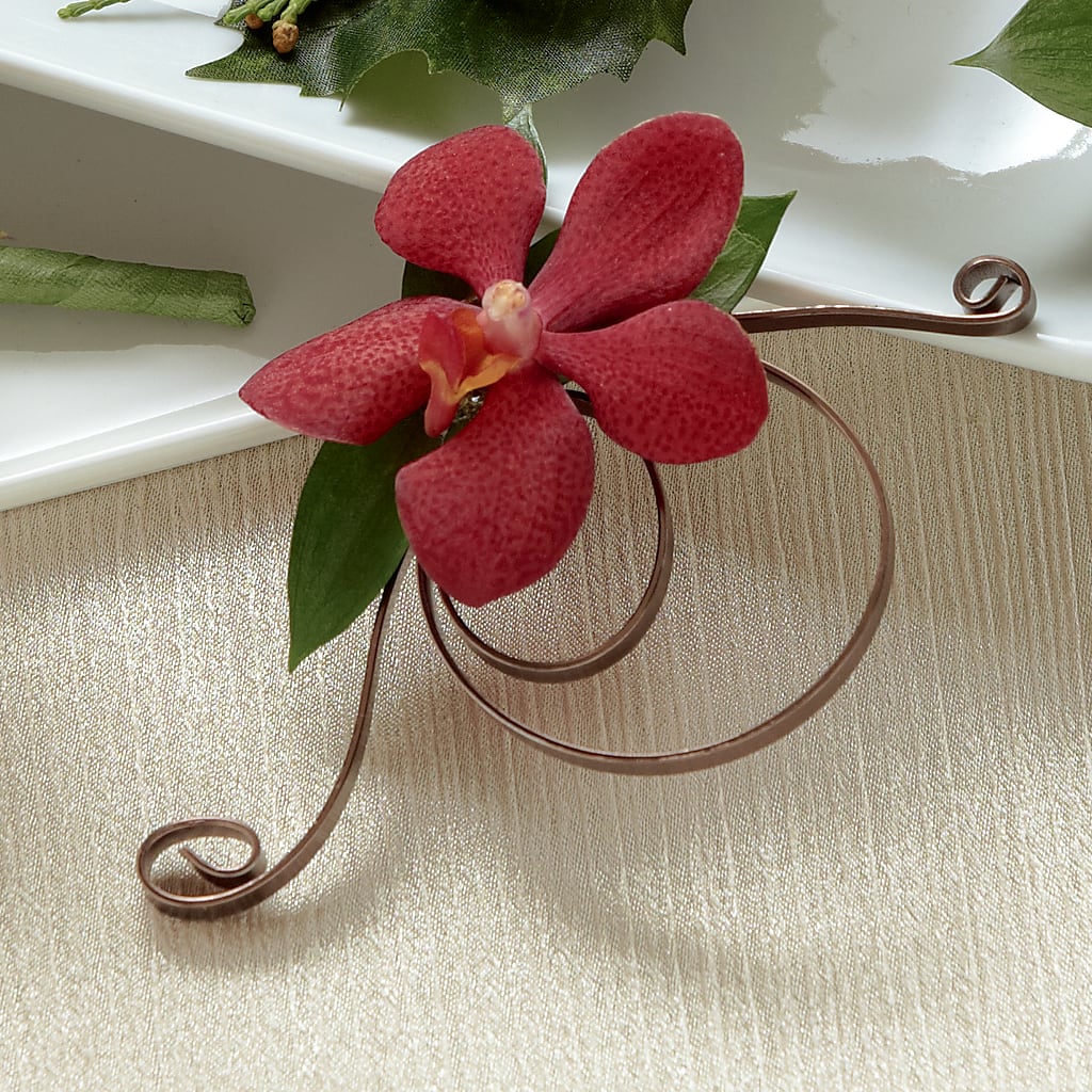 Red Mokara Boutonniere – Bloomtopia, New Bedford MA