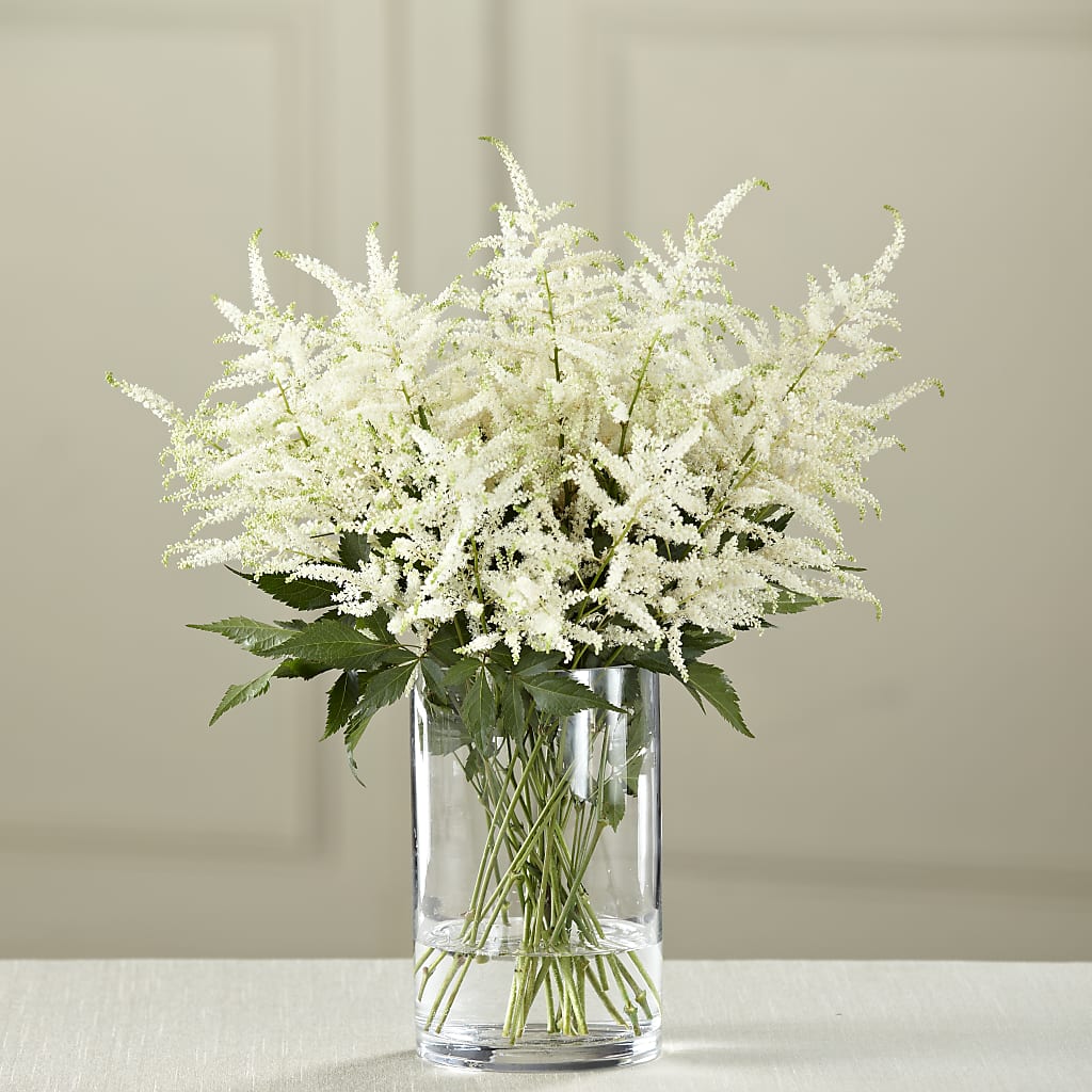 White Astilbe Bouquet – Bloomtopia, New Bedford MA