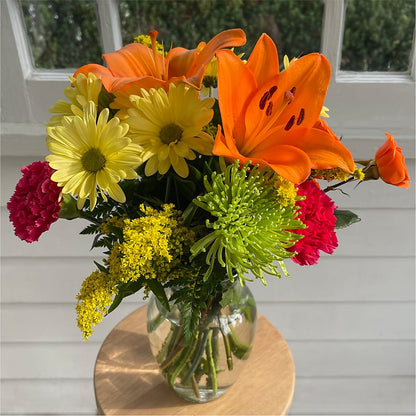 Bold & Bright – A Florist Original –  Bloomtopia, New Bedford MA