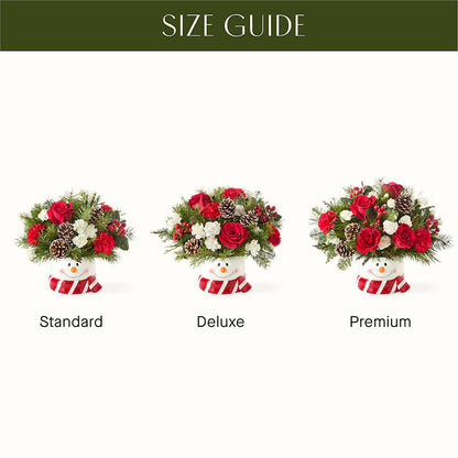 Jolly Snowman Bouquet –  Bloomtopia, New Bedford MA