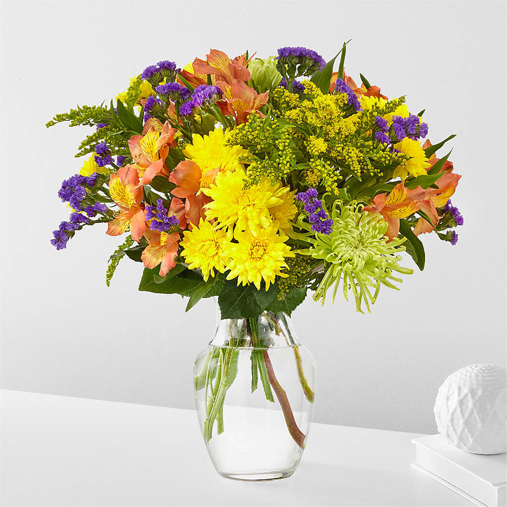 Marmalade Skies Bouquet –  Bloomtopia, New Bedford MA