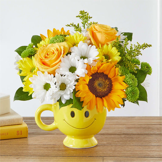Be Happy Bouquet –  Bloomtopia, New Bedford MA
