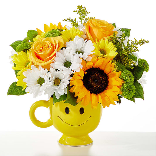 Be Happy Bouquet –  Bloomtopia, New Bedford MA