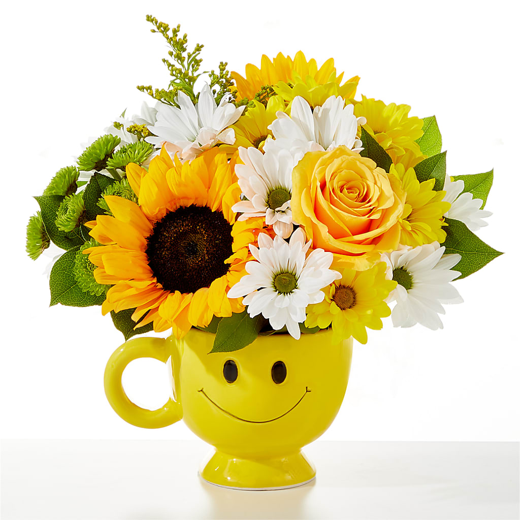 Be Happy Bouquet –  Bloomtopia, New Bedford MA