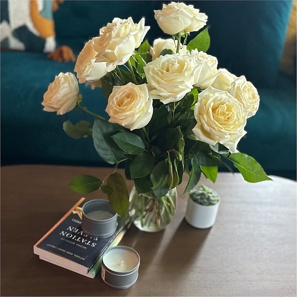 Long Stem Yellow Rose Bouquet –  Bloomtopia, New Bedford MA