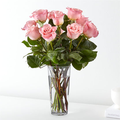 Long Stem Pink Rose Bouquet –  Bloomtopia, New Bedford MA