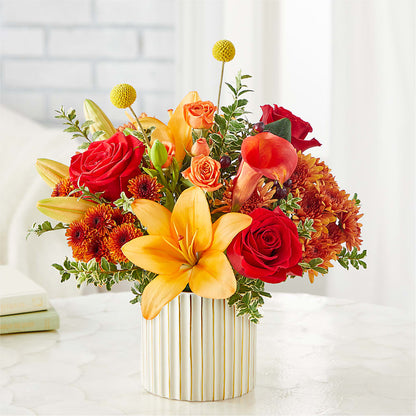 Scarlet Skies Bouquet –  Bloomtopia, New Bedford MA
