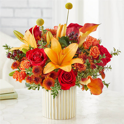 Scarlet Skies Bouquet –  Bloomtopia, New Bedford MA