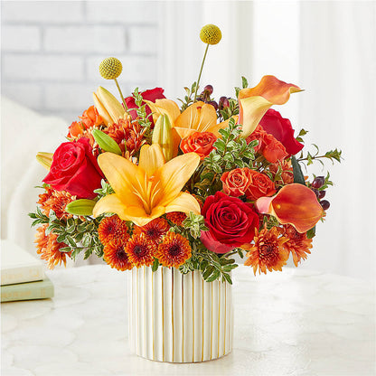 Scarlet Skies Bouquet –  Bloomtopia, New Bedford MA
