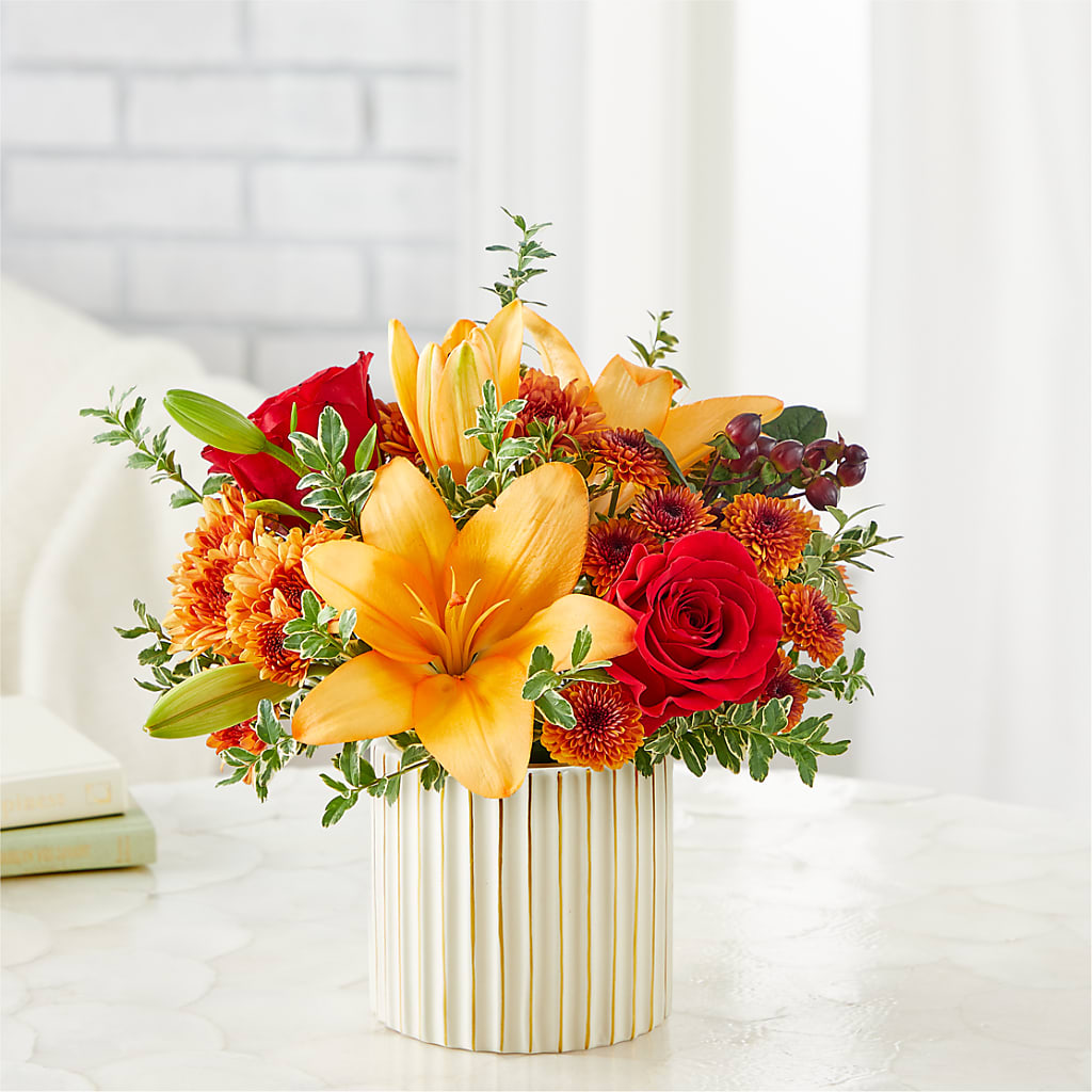 Scarlet Skies Bouquet –  Bloomtopia, New Bedford MA