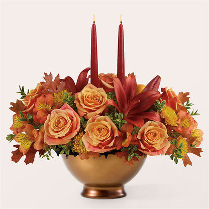Harvest Table Centerpiece –  Bloomtopia, New Bedford MA