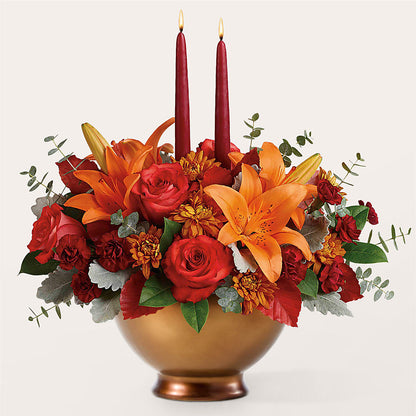 Fruits of Fall Centerpiece –  Bloomtopia, New Bedford MA
