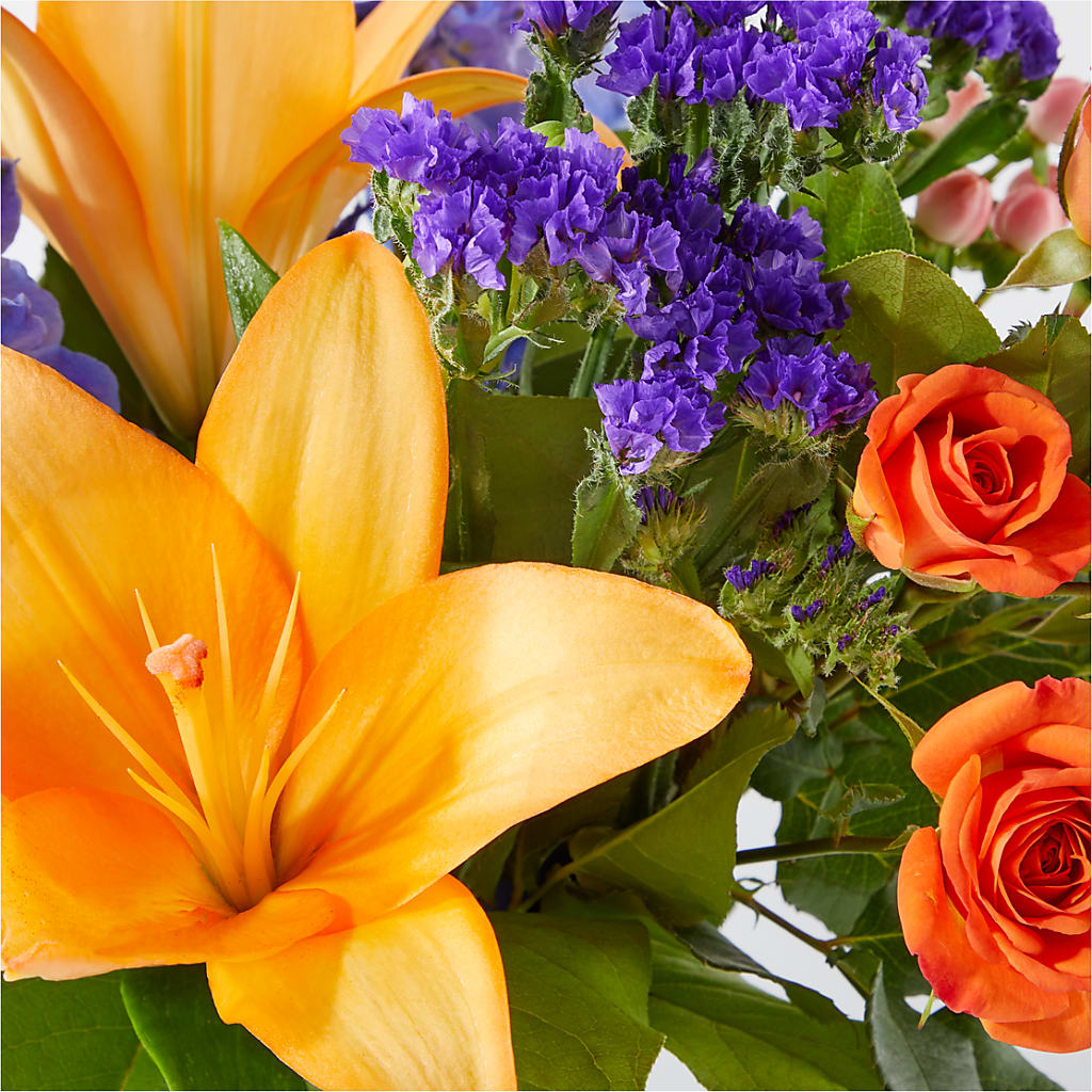 Radiant Citrus Bouquet –  Bloomtopia, New Bedford MA