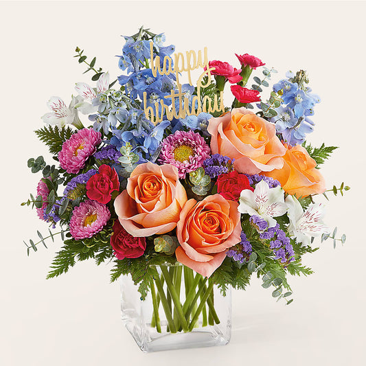 Birthday Bash Bouquet –  Bloomtopia, New Bedford MA